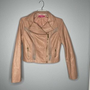 Jennifer collection PU leather women’s jacket